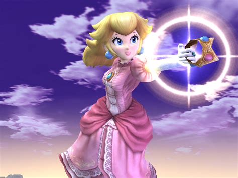 peach without her crown